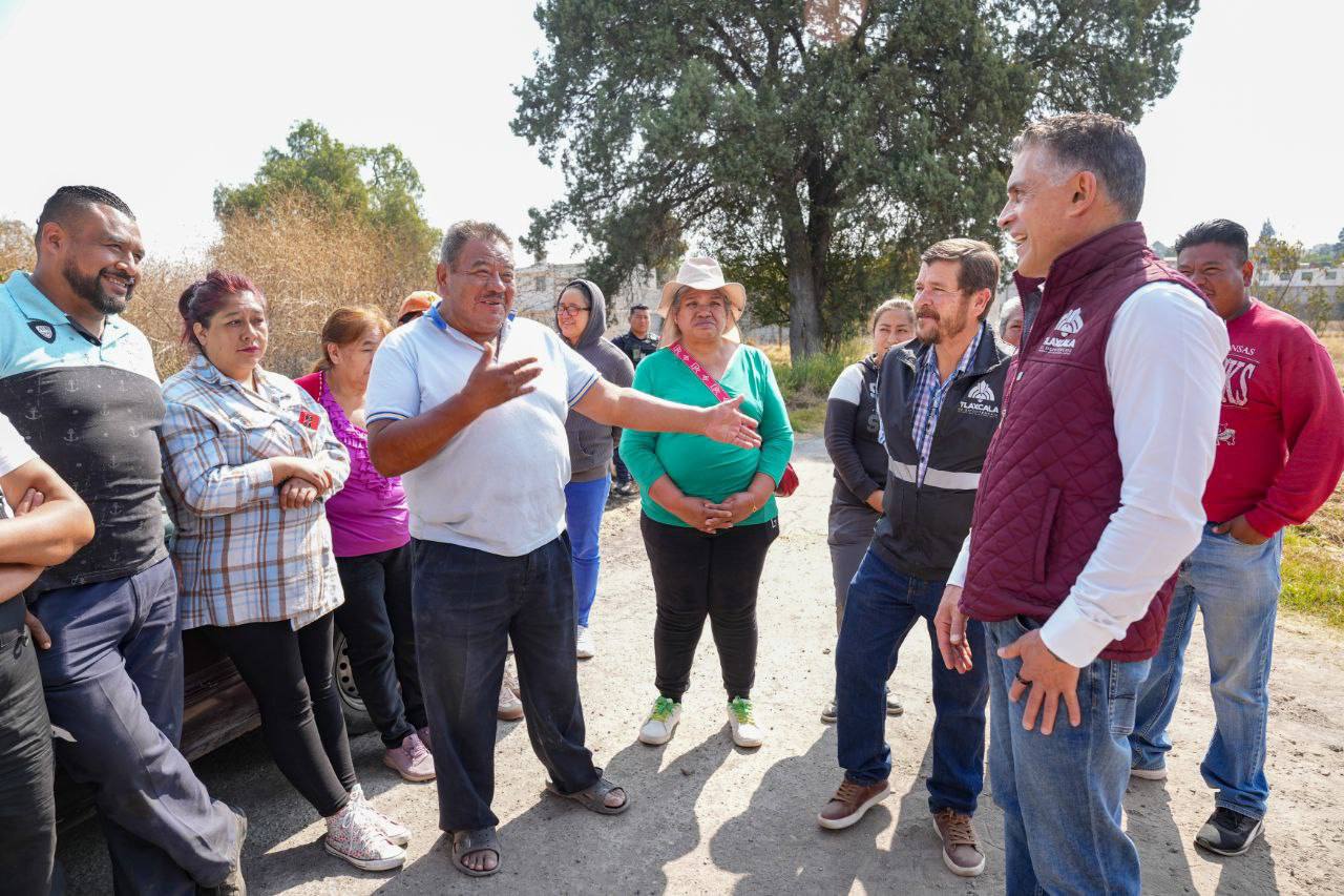 Verifica Alfonso Sánchez García instalación de luminarias en zona limítrofe entre Acuitlapilco y Metepec